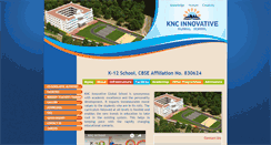 Desktop Screenshot of kncinnovativeglobalschool.com